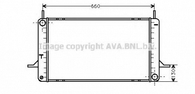 AVA QUALITY COOLING fd2159 -  Радиатор, охлаждение двигателя